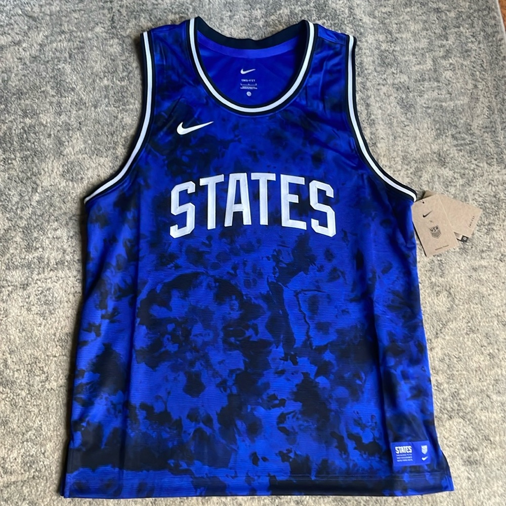 STATES US Soccer Basketball Jersey